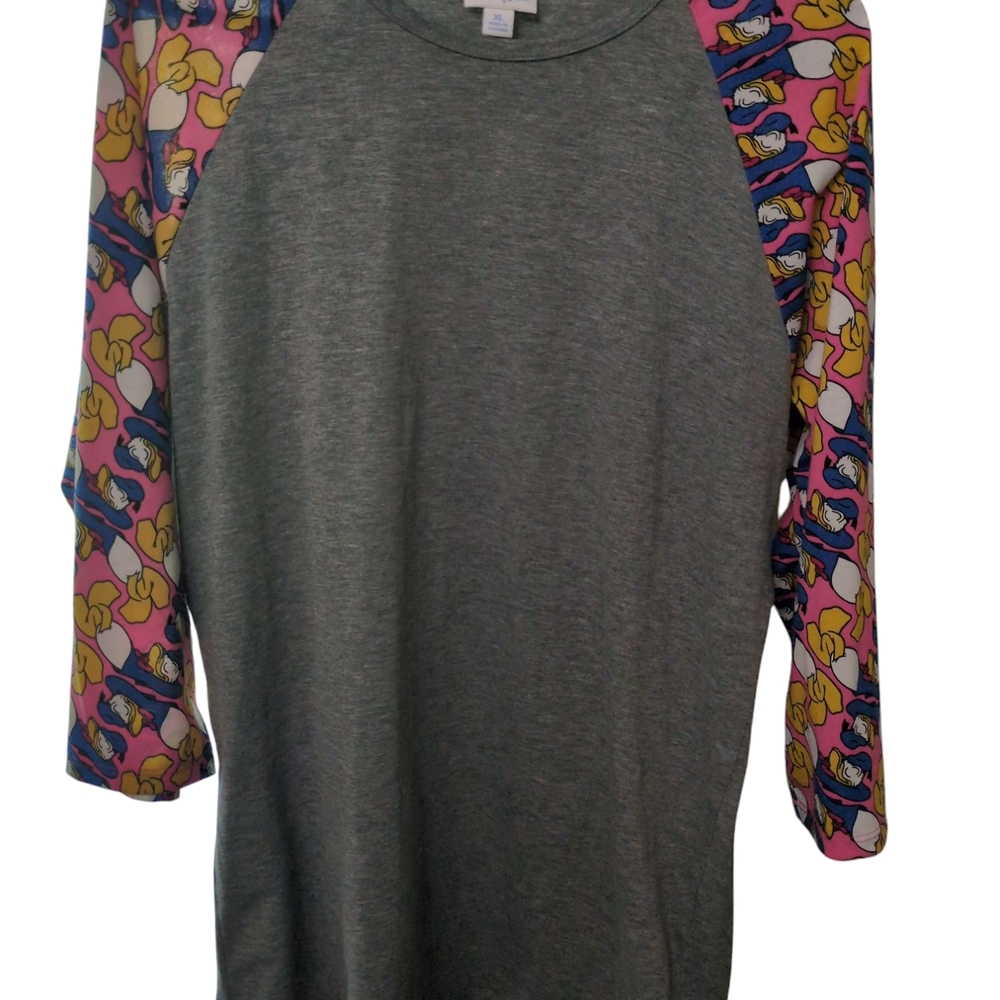 LuLaRoe Heather Gray Top